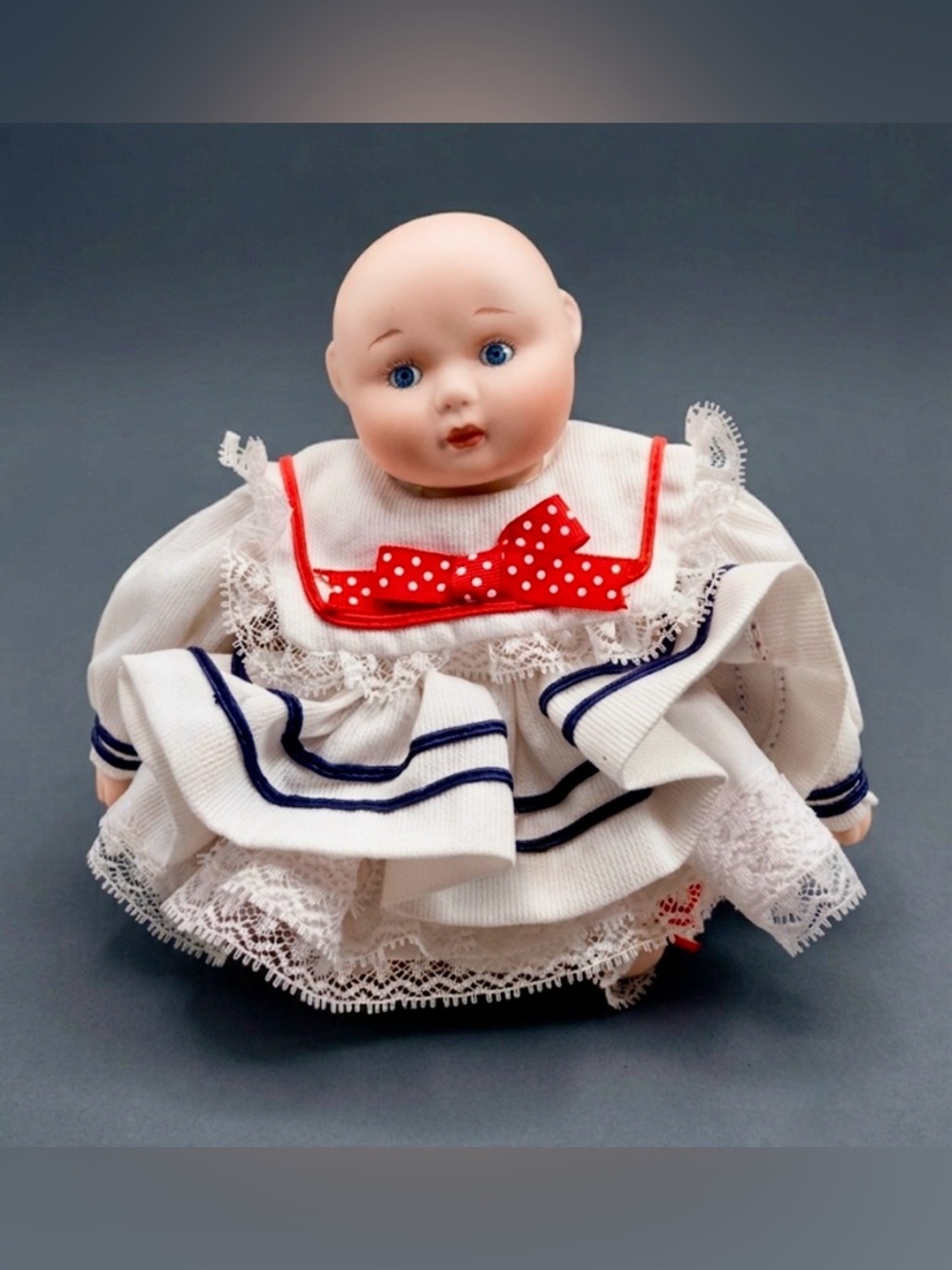 Marie Osmond Porcelain Doll Limited Edition Tiny Tot Sailor Outfit